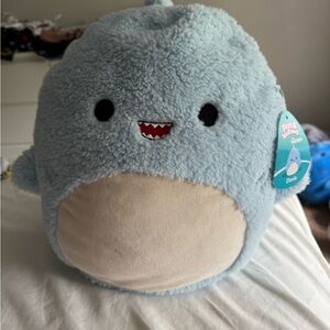 Squishmallows Blue and Tan Plush